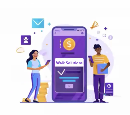 Making transactions using the Walk Solutions Tap-to-Pay feature